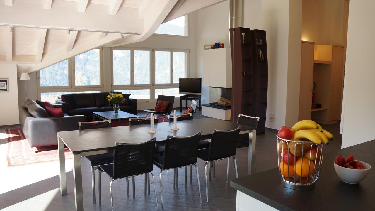 Chalet Brunner Penthouse Wengen Exterior photo