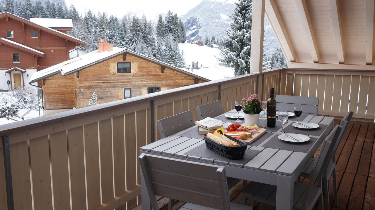 Chalet Brunner Penthouse Wengen Exterior photo
