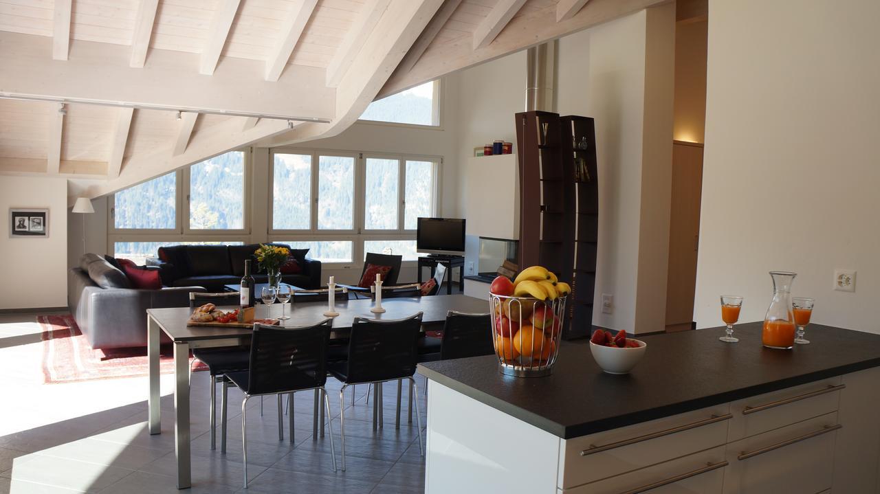 Chalet Brunner Penthouse Wengen Exterior photo